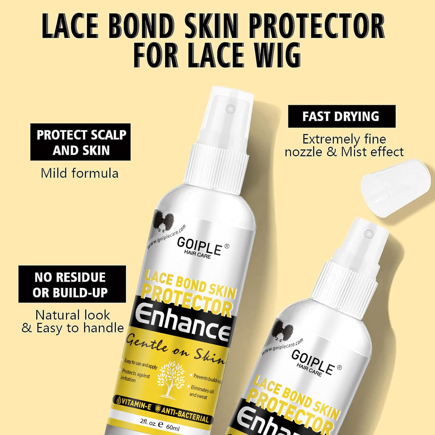 Strong Hold Lace Front Wig Glue for Wigs Set