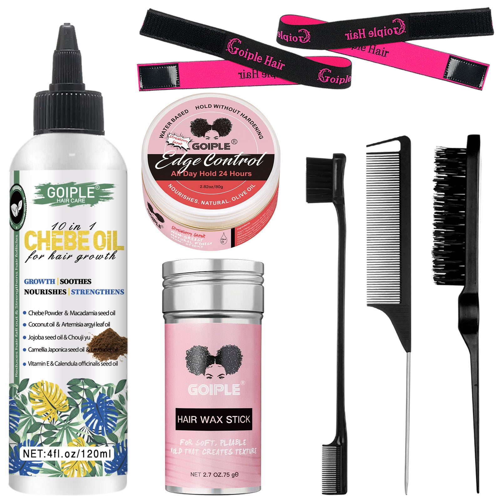 80g Edge Control Wax Strong Hold Non-greasy