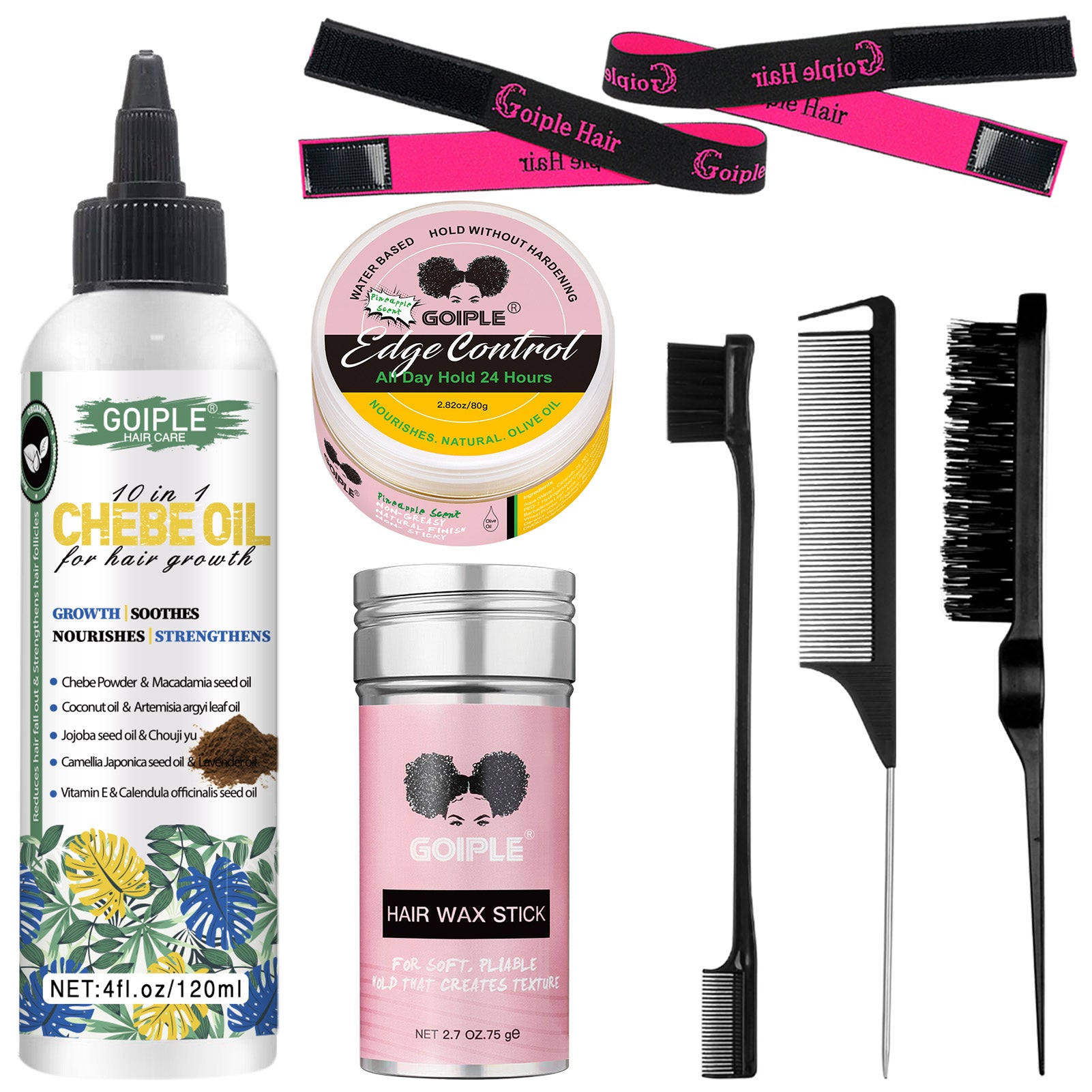80g Edge Control Wax Strong Hold Non-greasy