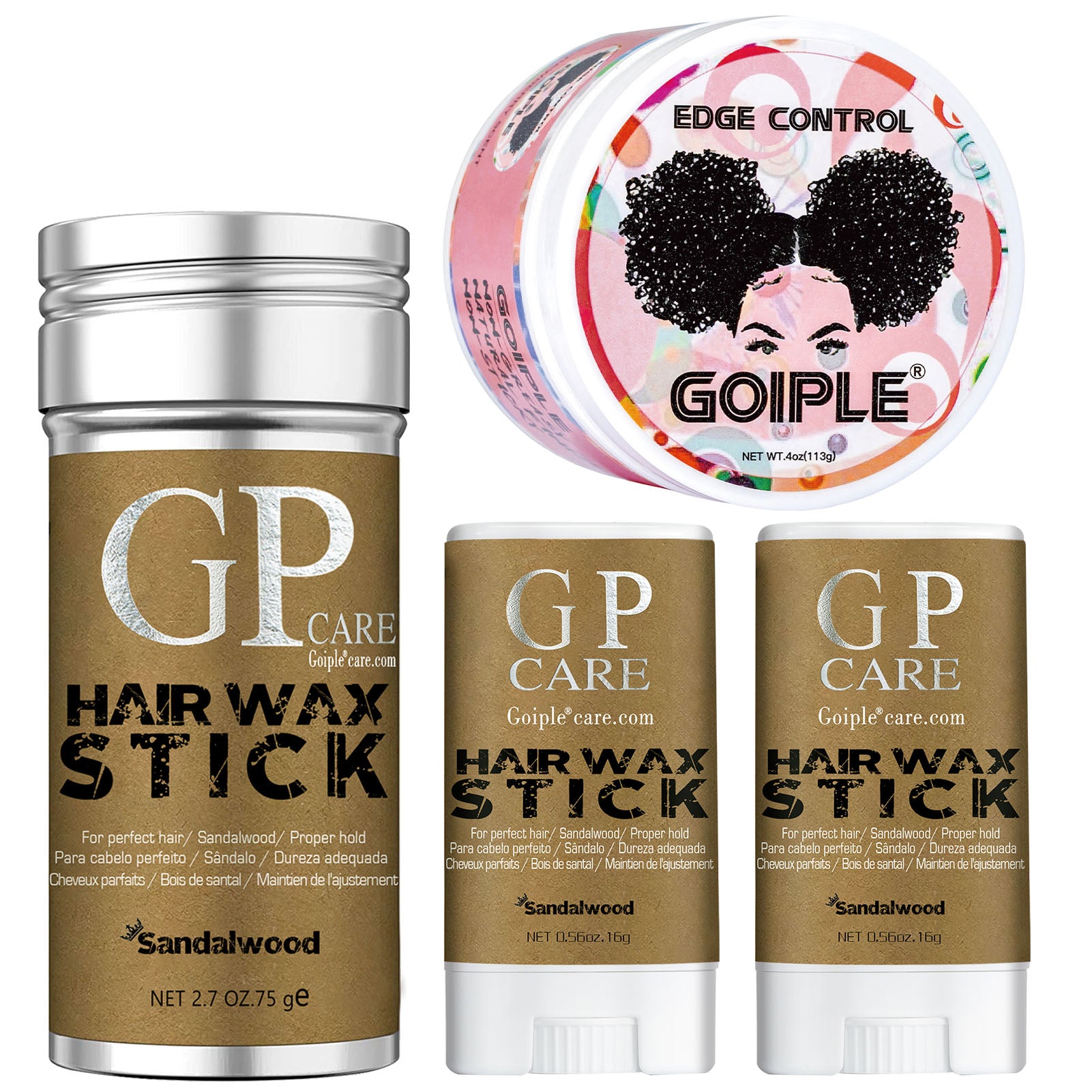 Hair Wax Stick Pomade Stick for Tames Flyaways