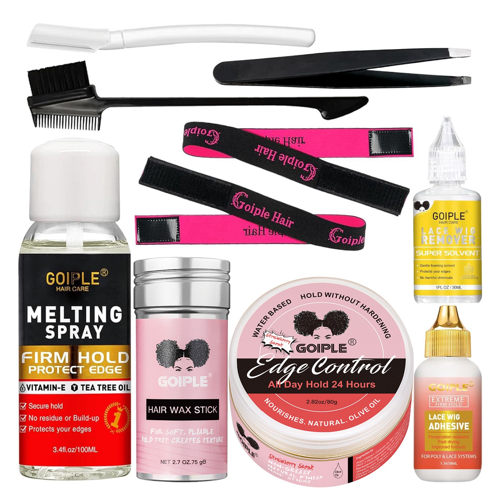 Lace Melting and Holding Spray Glue-Less