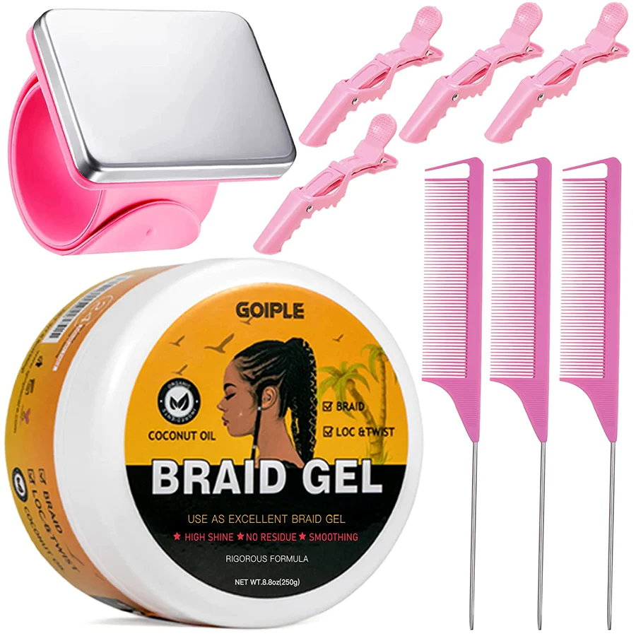 Strong Hold Braid Gel for Braid Loc Gel