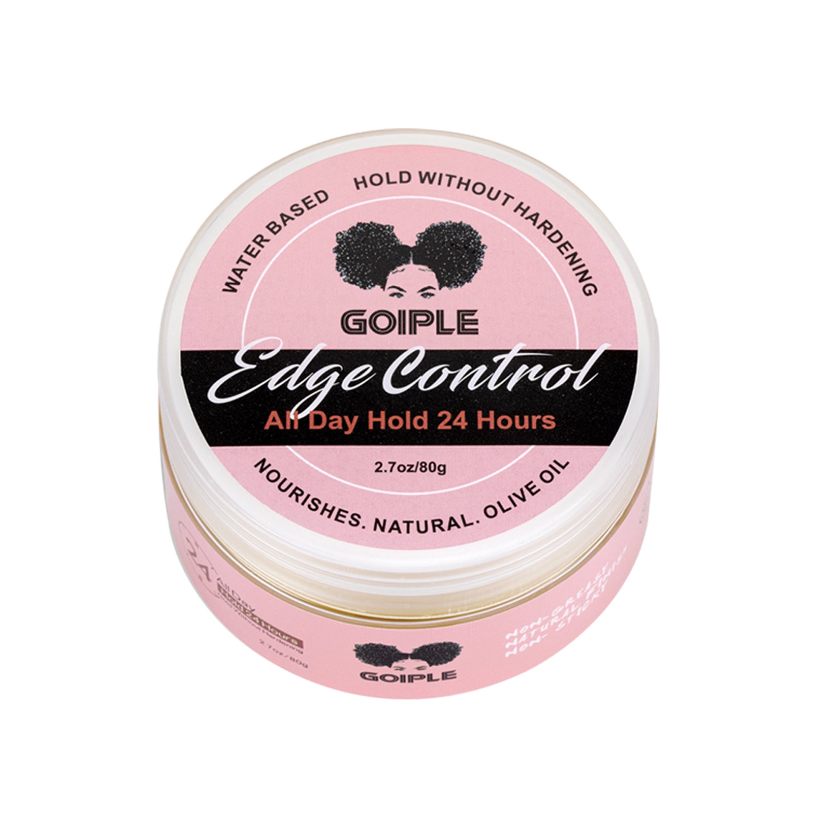 80g Edge Control Wax Strong Hold Non-greasy
