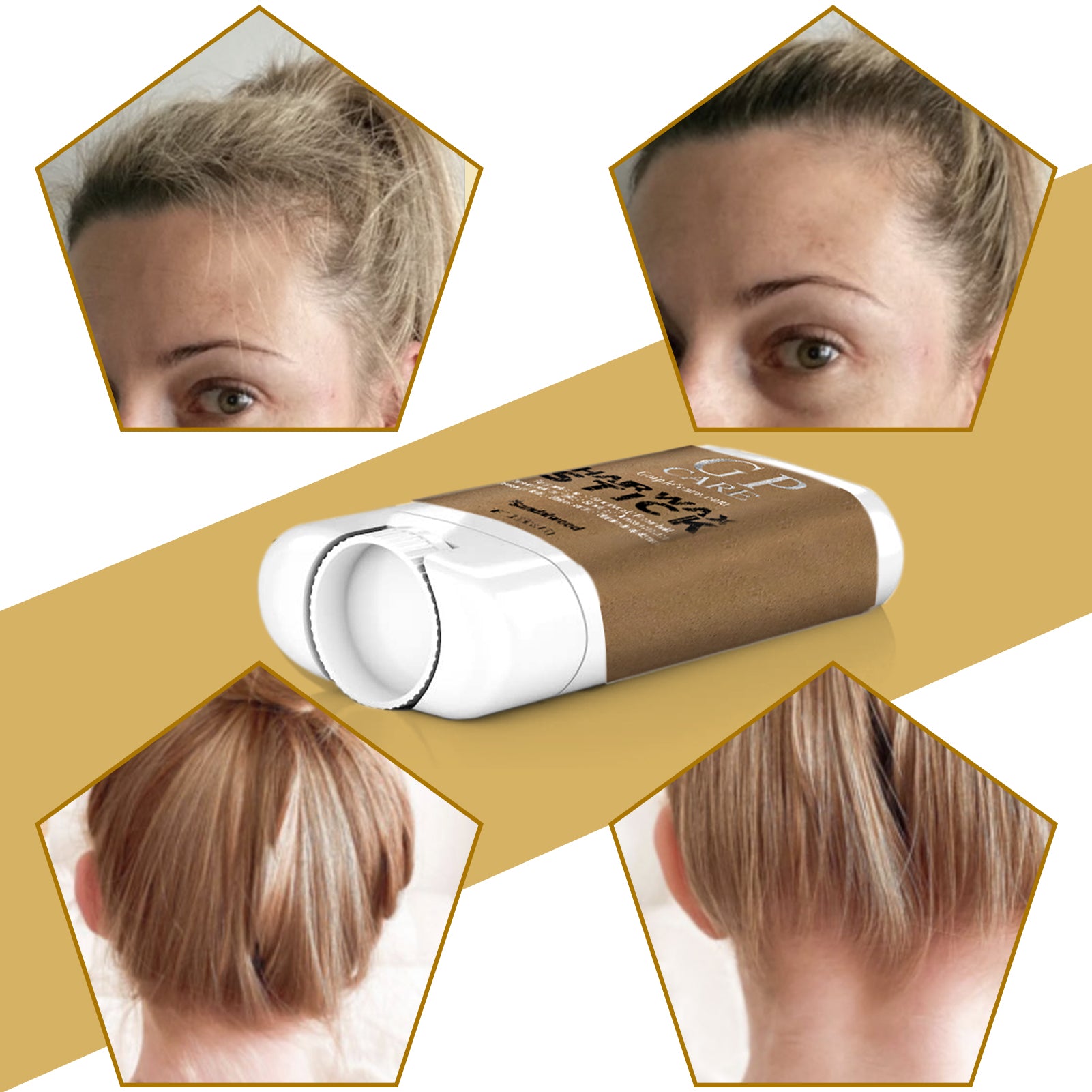 2pcs 16g Hair Wax Stick Set: Effortless Styling for Perfect Hair