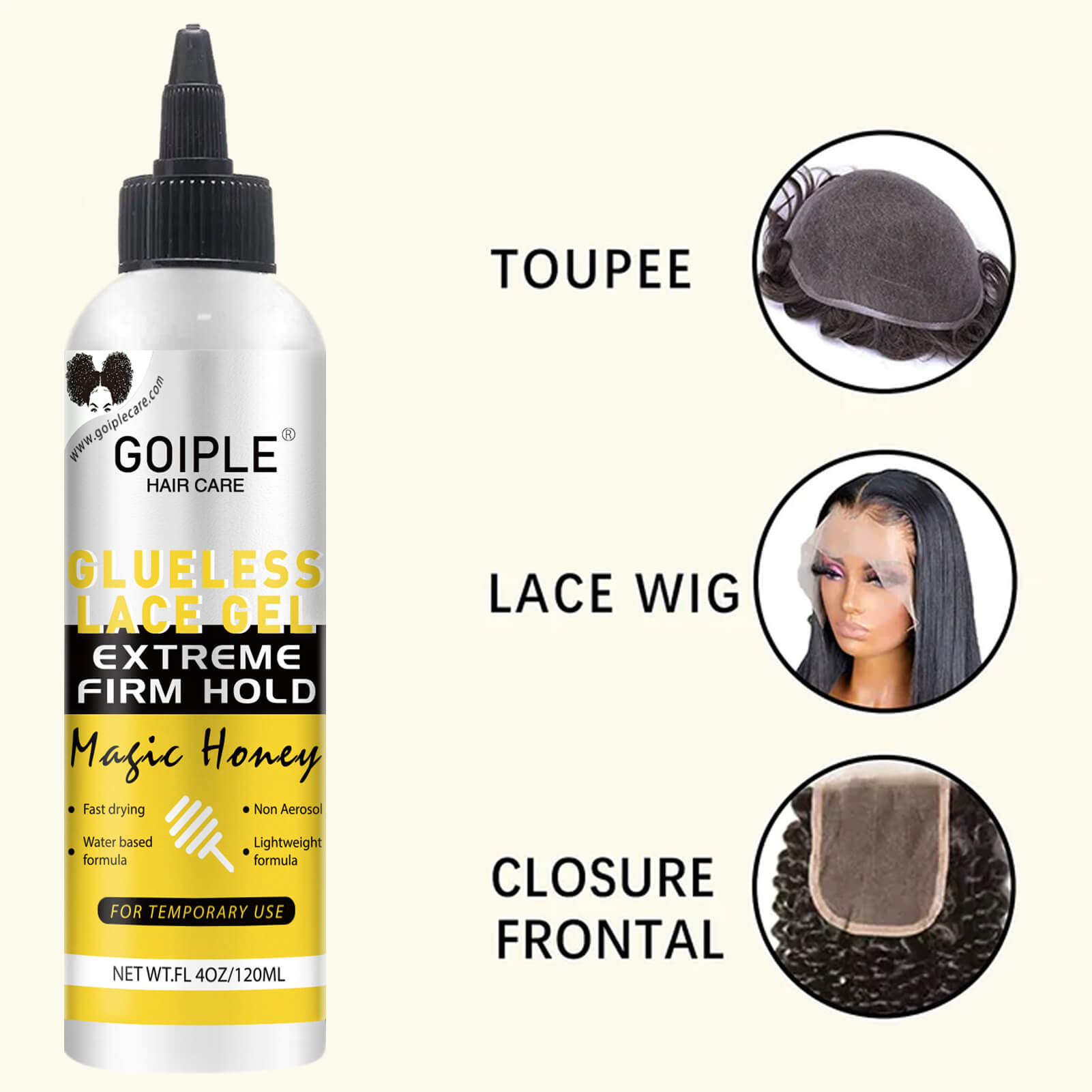 Liquid Gold Wig Glue Lace Glue