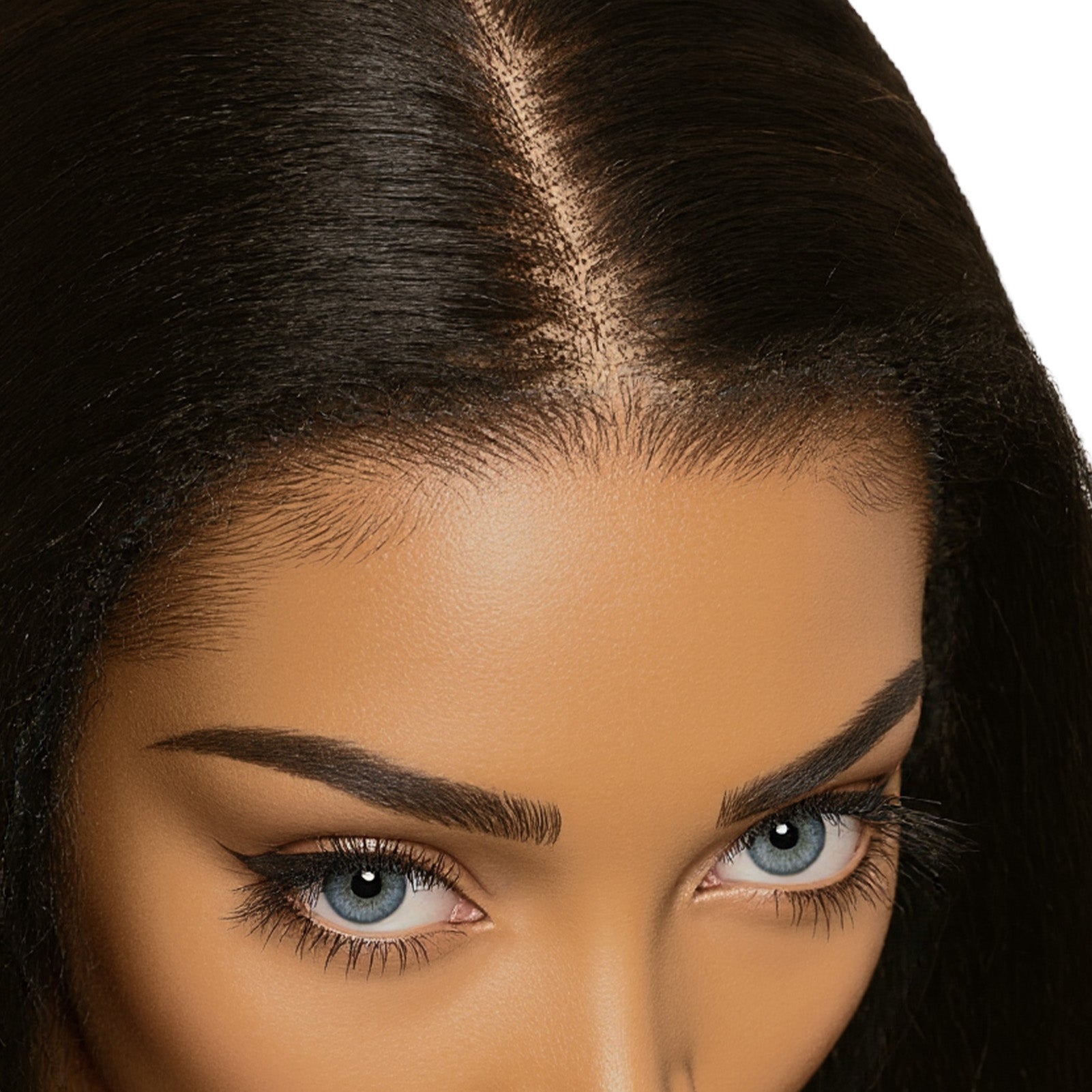 GOIPLE Black 13x4 Lace Straight Wig With 180% Density Personality Daily Life