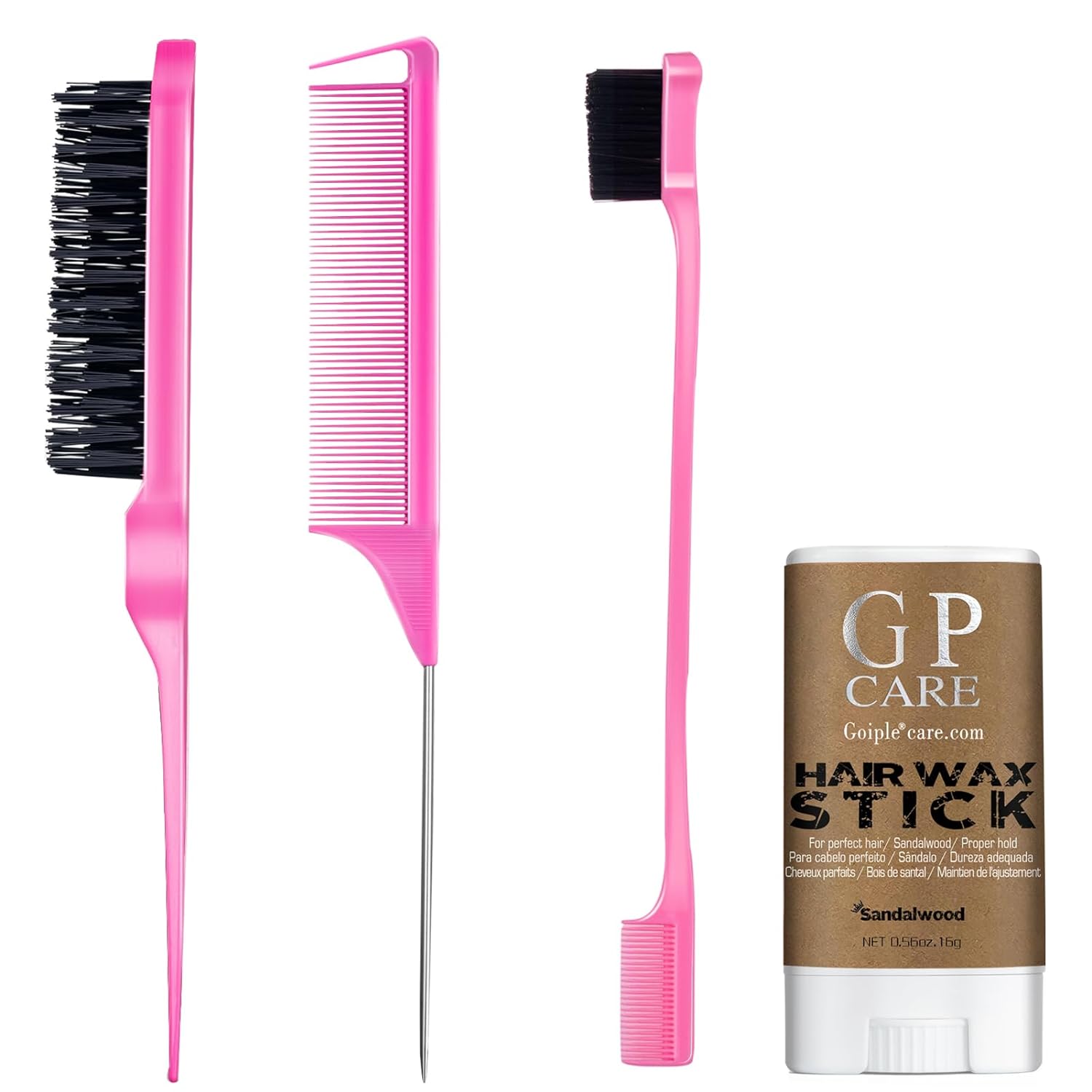 Hair Styling Comb with Hair Stick Set