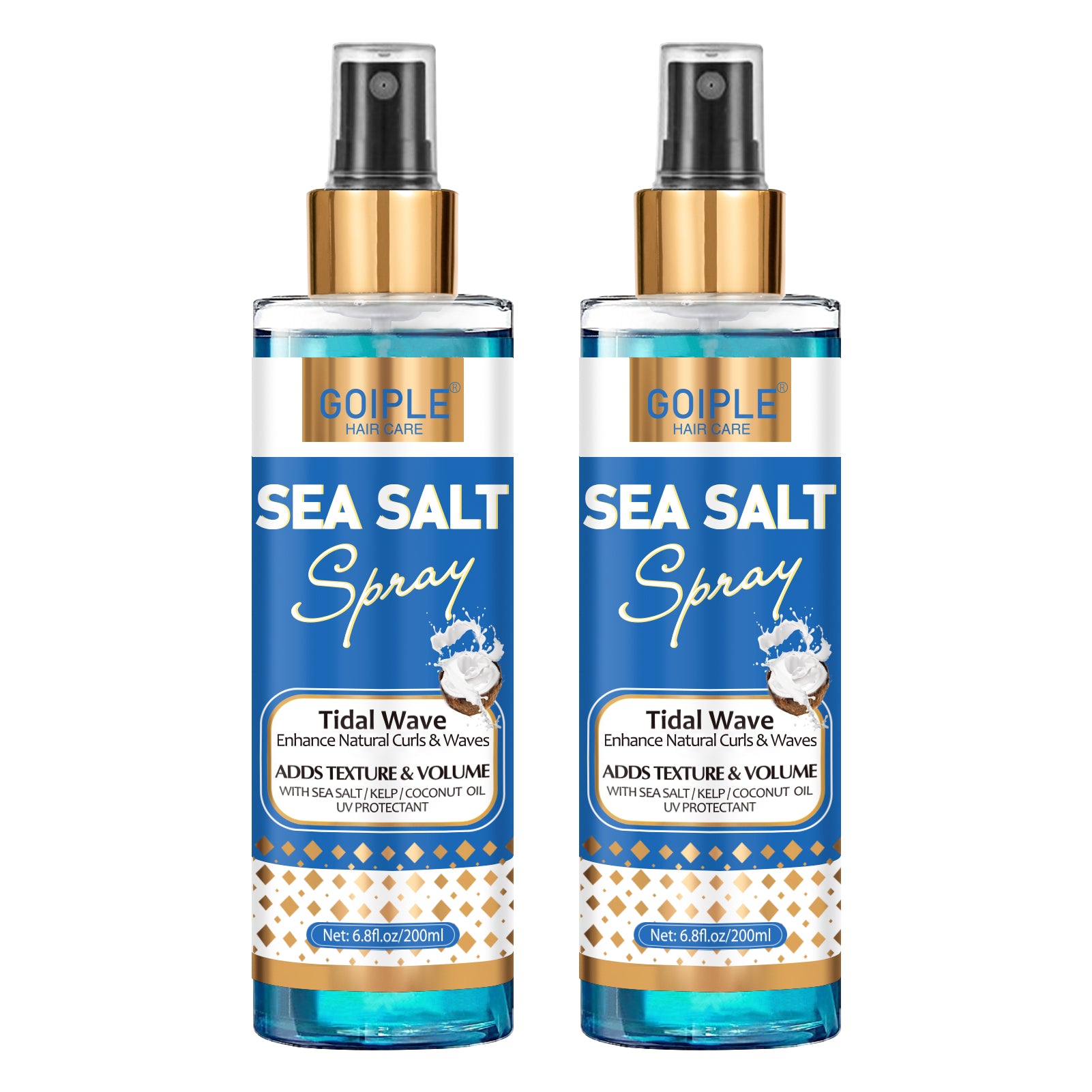 Natural Sea Salt Spray for Hair Men & Women