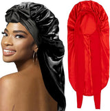 3Pcs Bonnets For Black Women Braid Bonnet Large Long