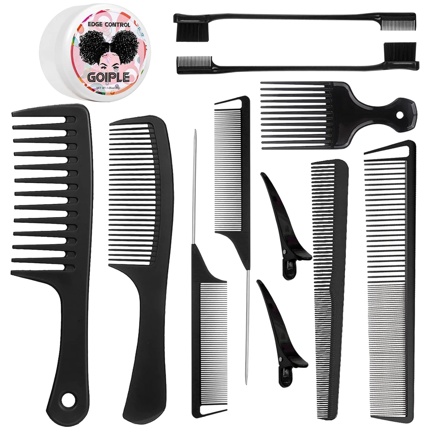 Styling Hair Comb 11PCS Professional Styling Comb Set for Women Men