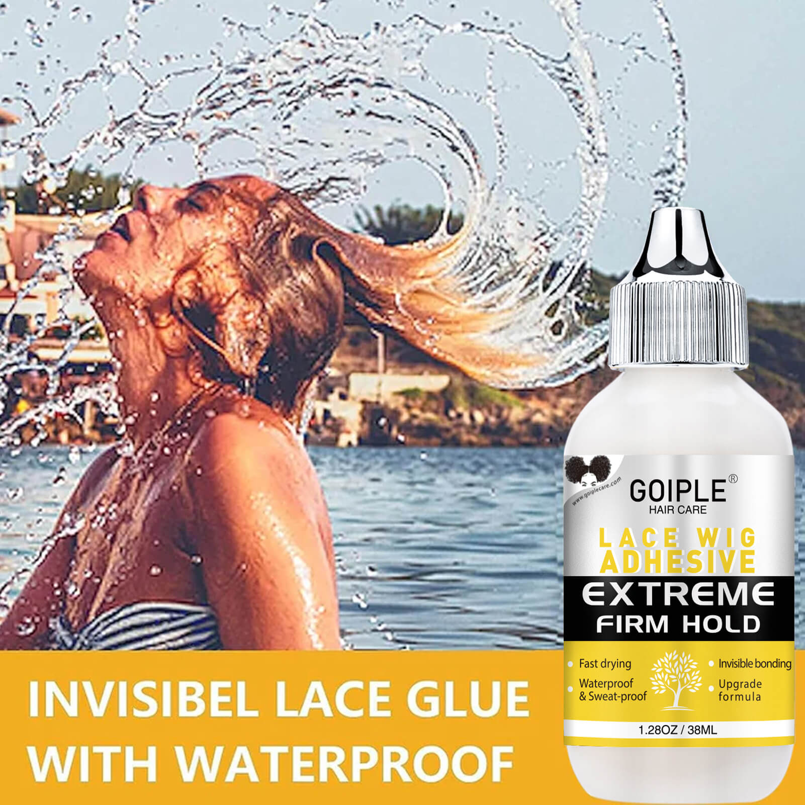Waterproof &Strong Hold Lace Glue