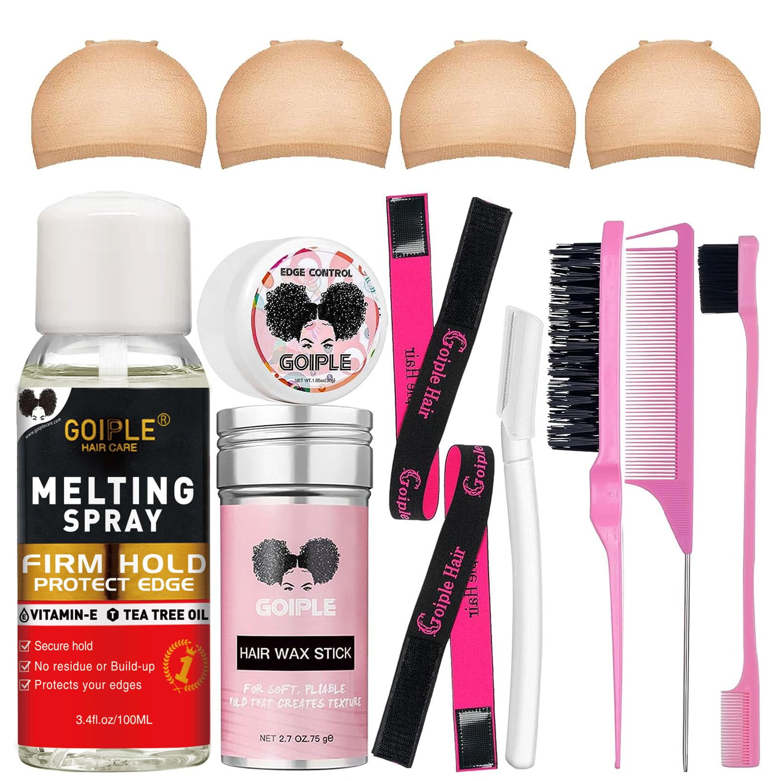 Lace Melting Spray Glue-Less Hair Adhesive for Wigs
