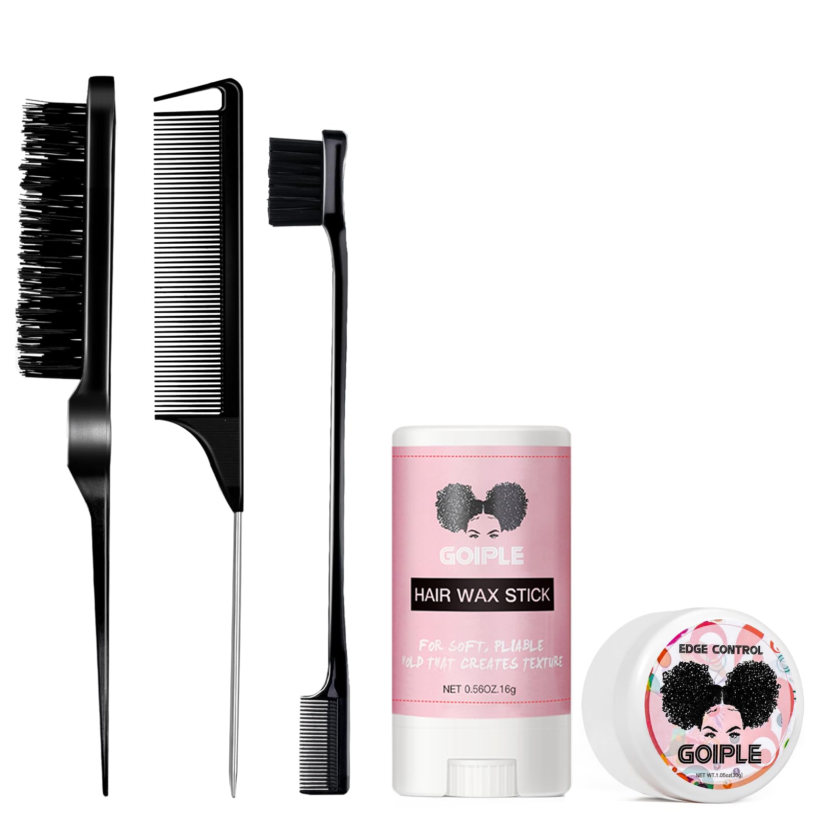 Hair Styling Comb with Hair Stick Set