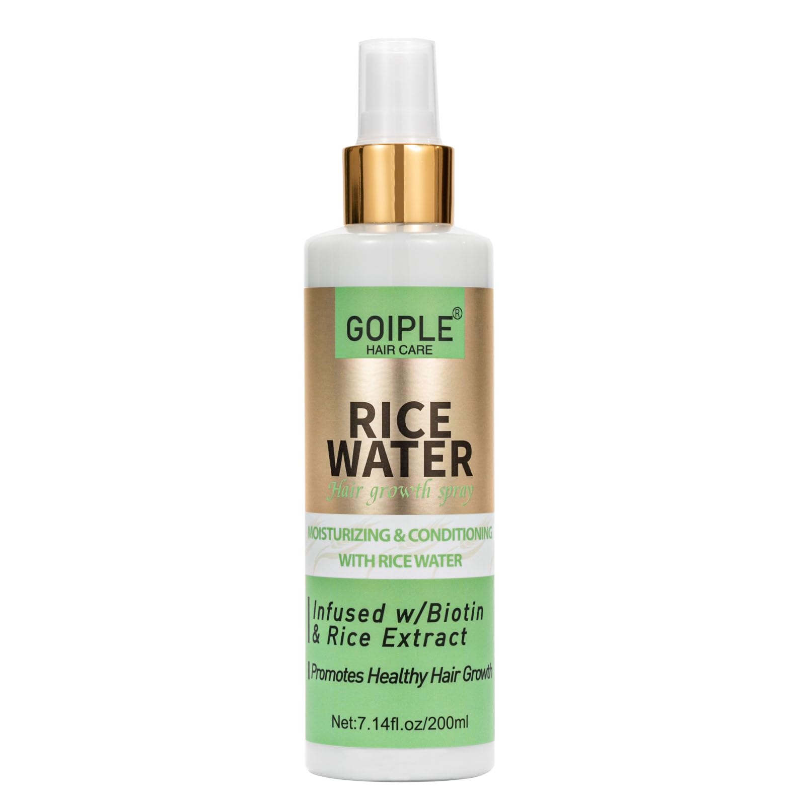 7.14 FL OZ Rice Water For Hair Growth All Natural Vegan