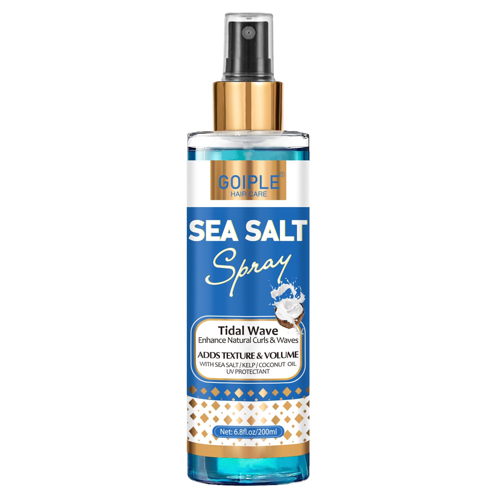 Natural Sea Salt Spray for Hair Men & Women