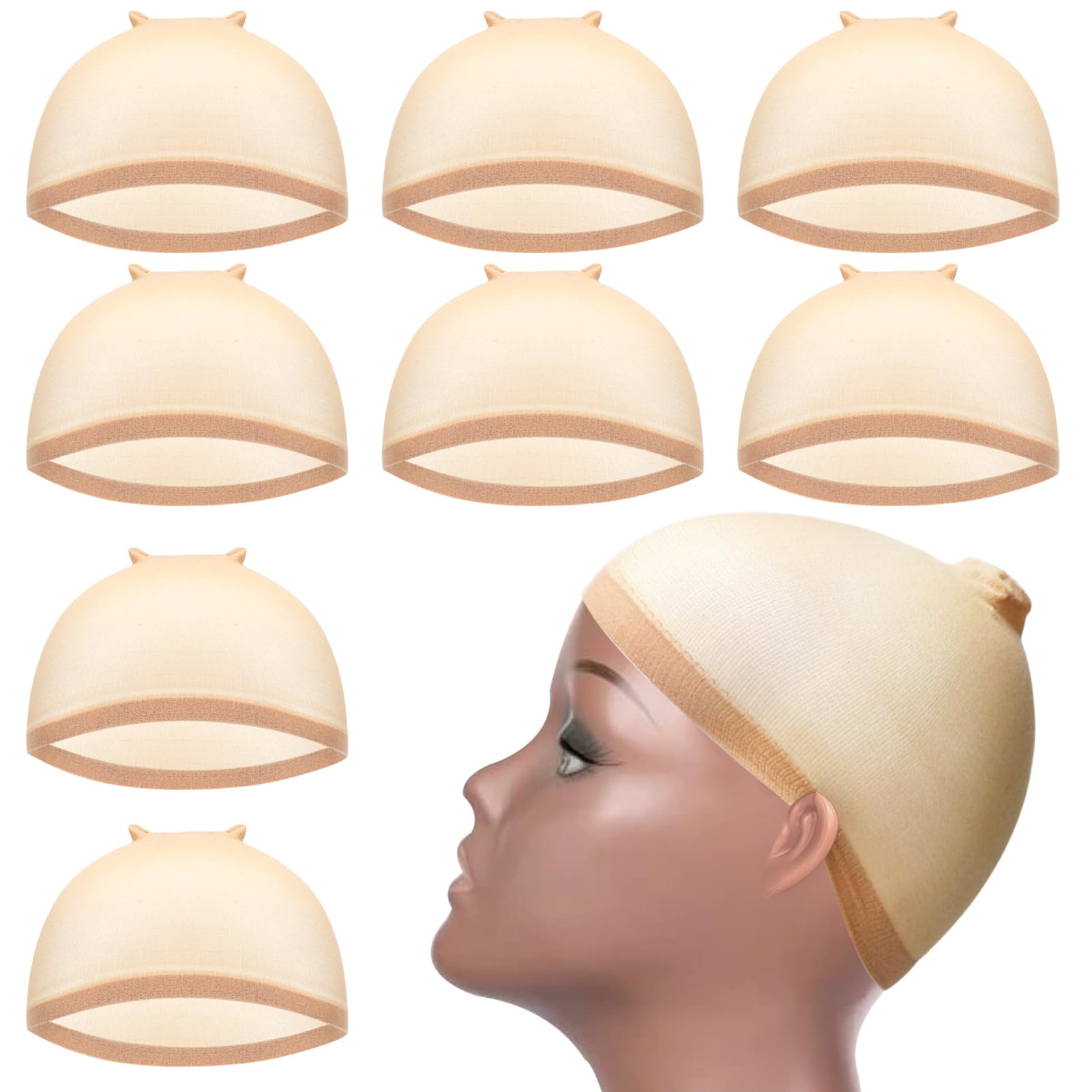 Wig Cap for Lace Front Wig Stretchy Nylon Wig Caps