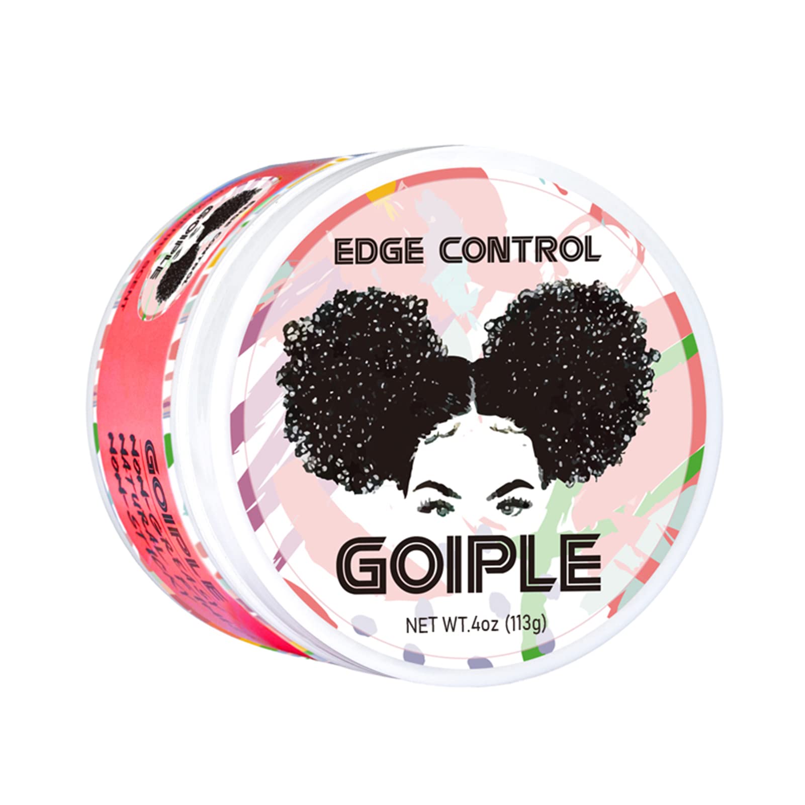 Edge Control Wax for Women Strong Hold 4oz (Sweet Peach )