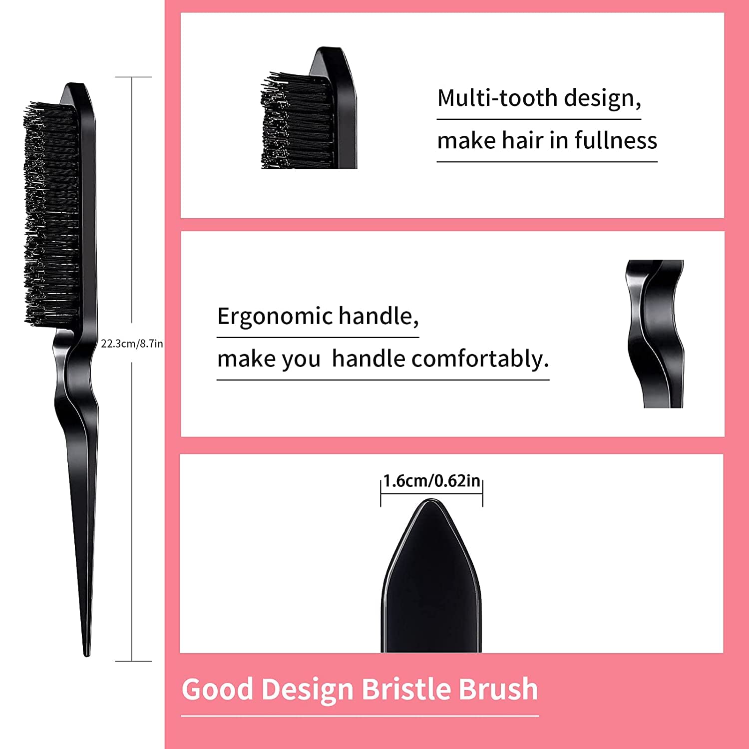 Hair Styling Comb with Hair Stick Set