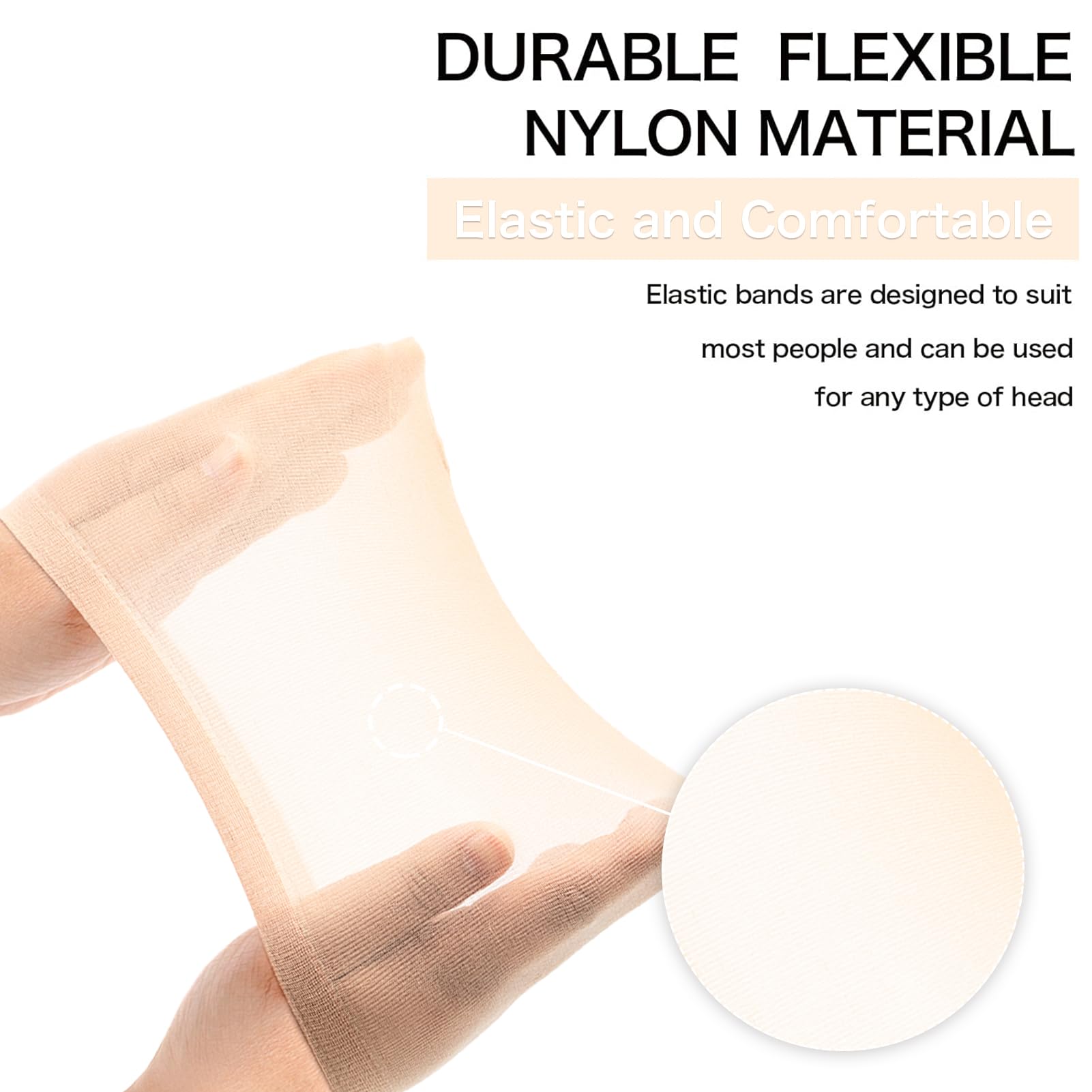 Wig Cap for Lace Front Wig Stretchy Nylon Wig Caps
