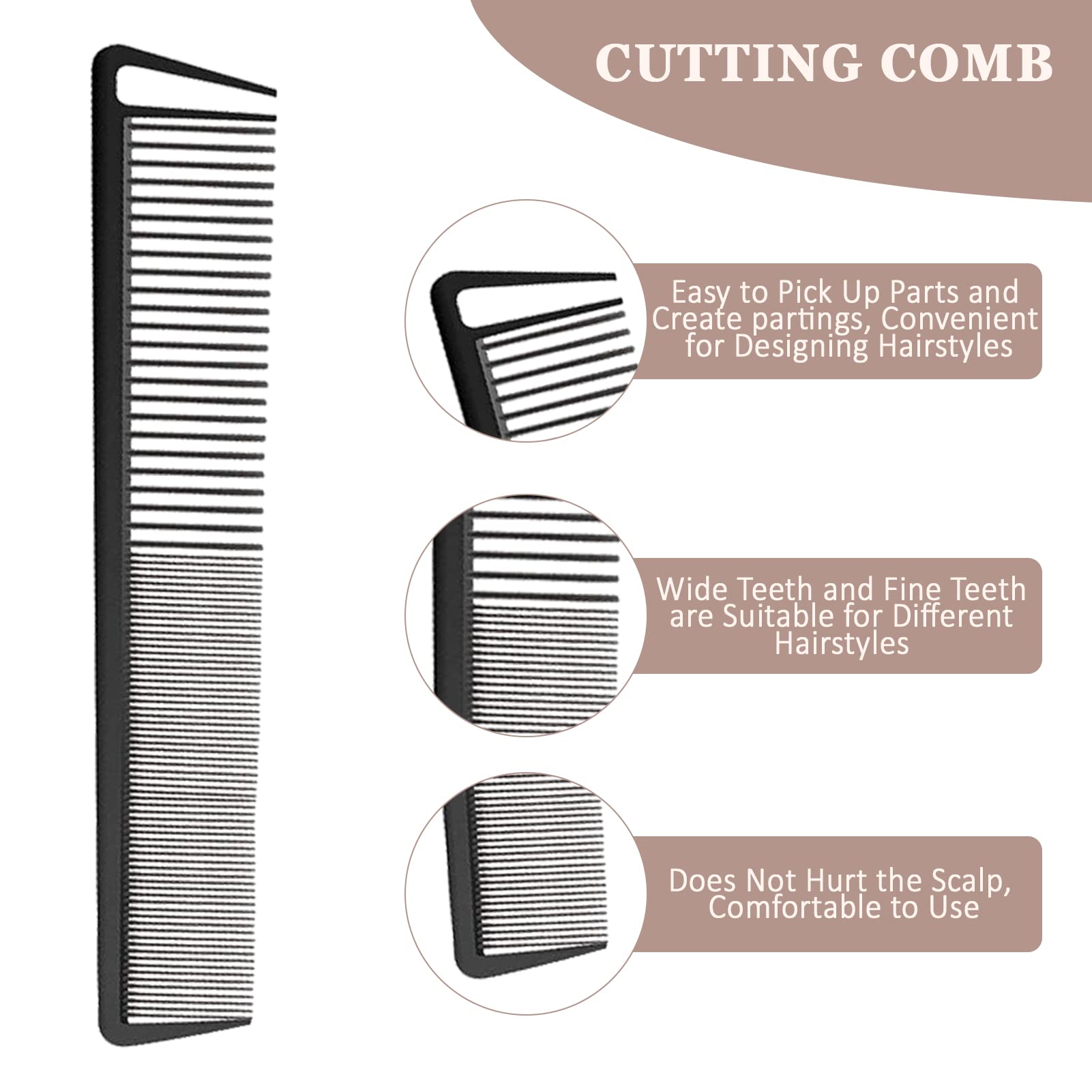 Styling Hair Comb 11PCS Professional Styling Comb Set for Women Men