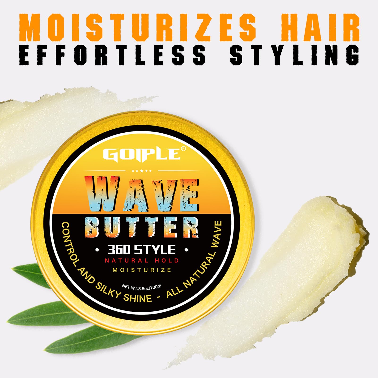 3.5 OZ Wave Butter 360 Wave Grease for Men