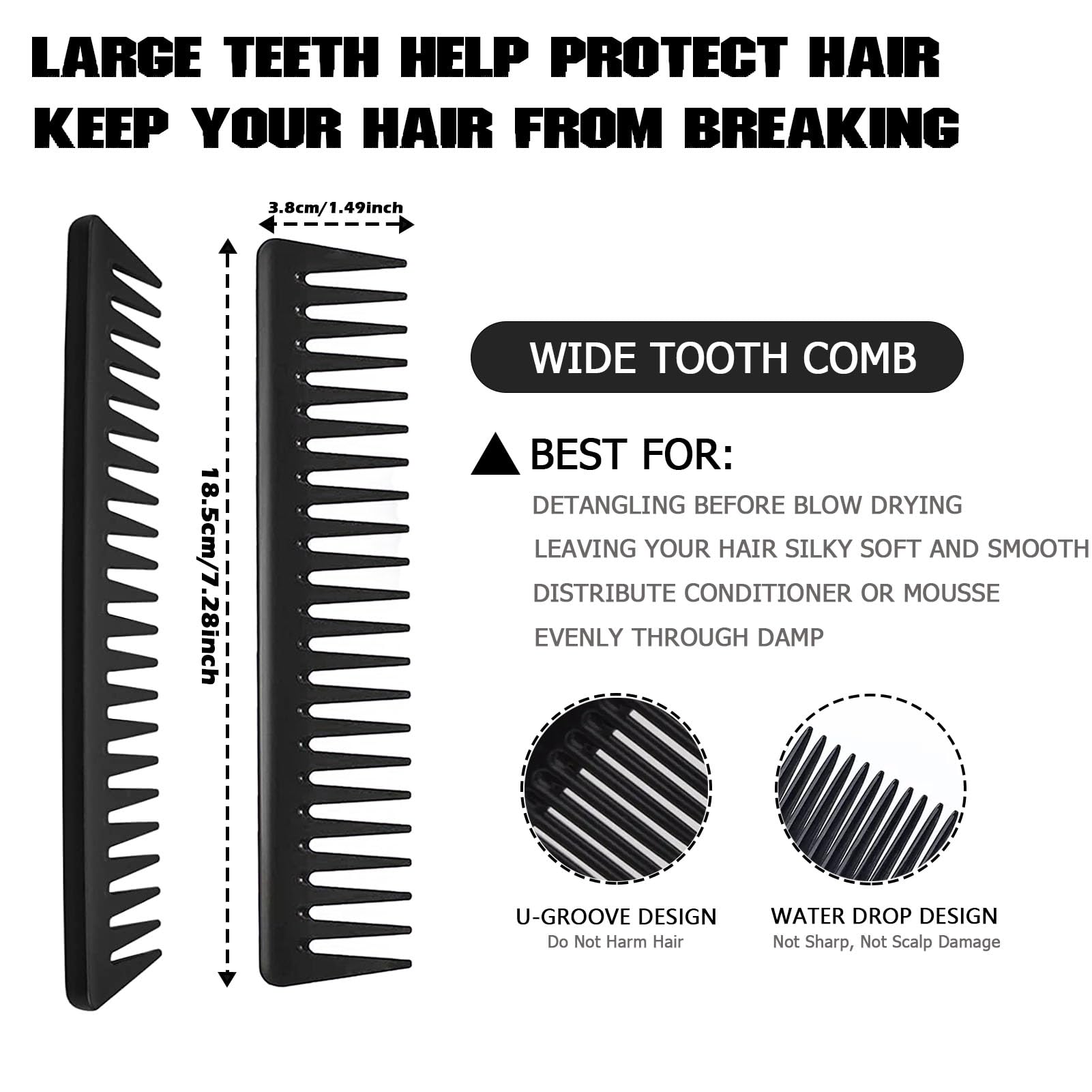 Detangling Brush for Curly Hair Curly Hair Brush for Women/Men/Kids