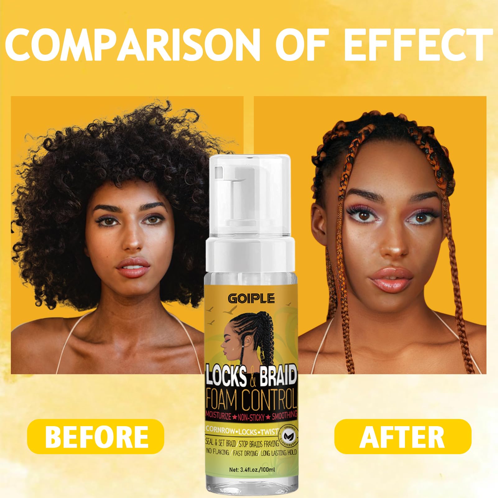 Edge Control Wax for Women Strong Hold Non-greasy Set