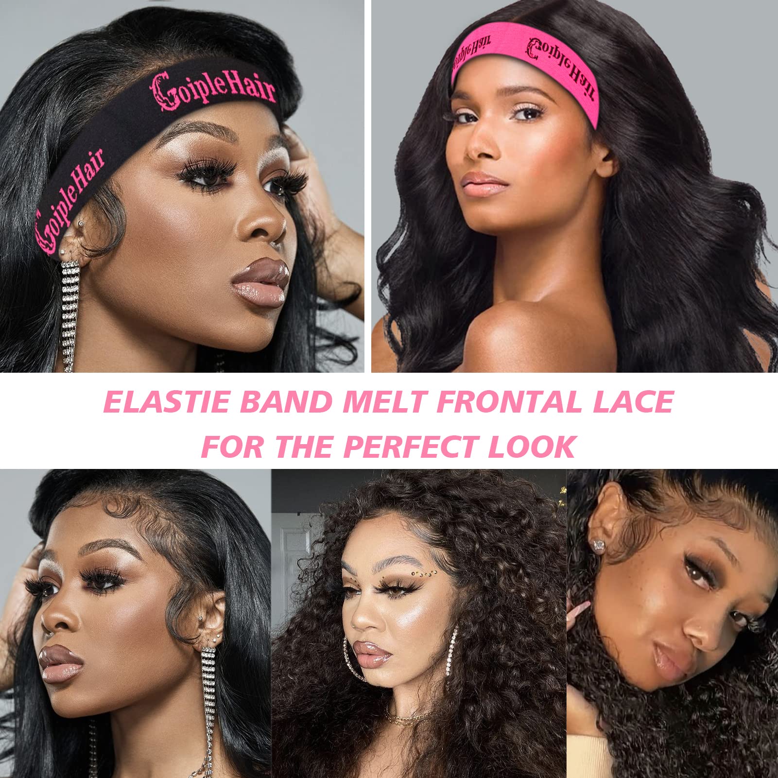 4pcs Wig Elastic Bands: Secure Fit for Stylish and Comfortable Wearing