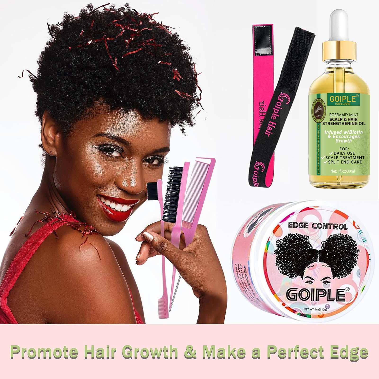Edge Control Wax Strong Hold Non-greasy