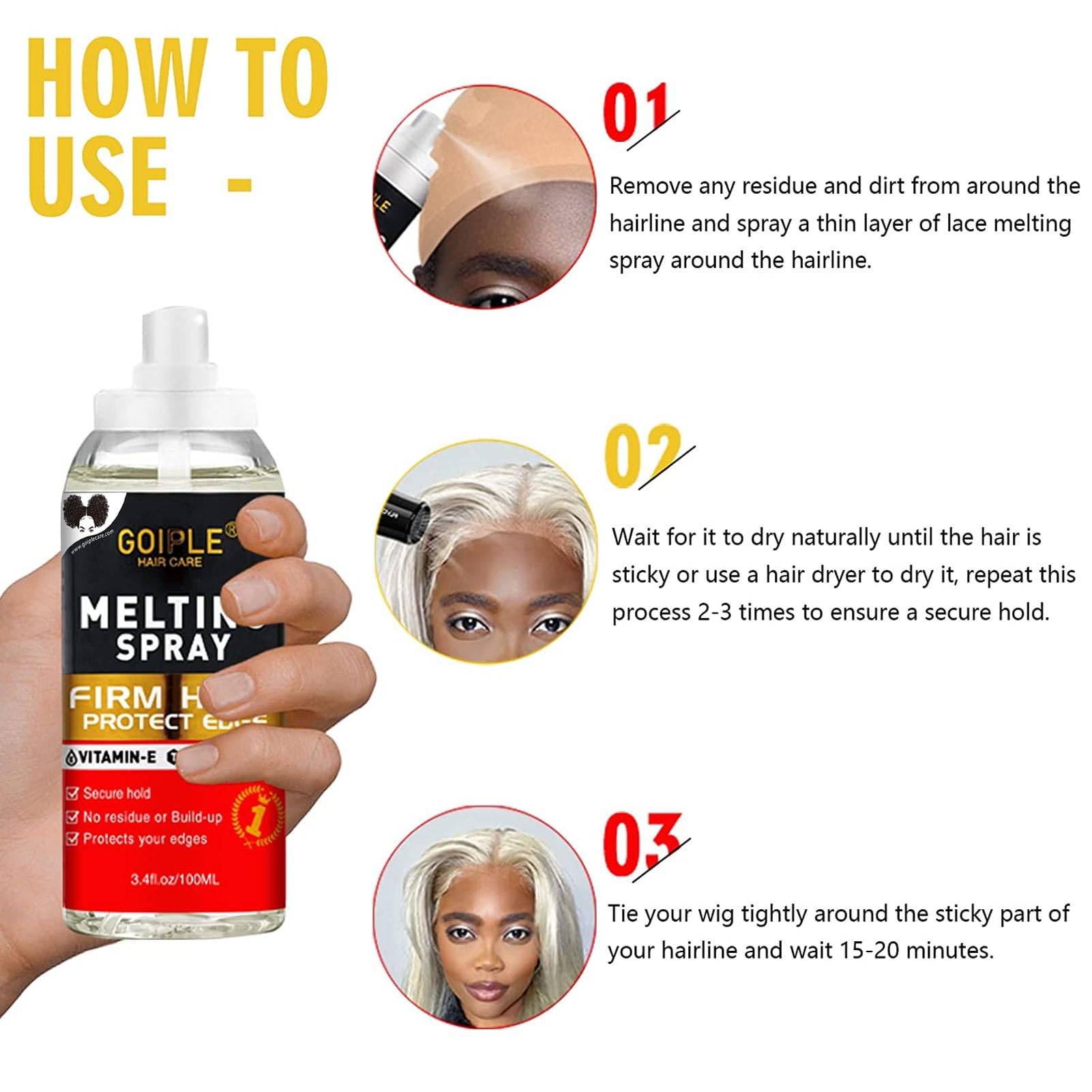 Wig Glue Lace Glue for Front Lace Wigs