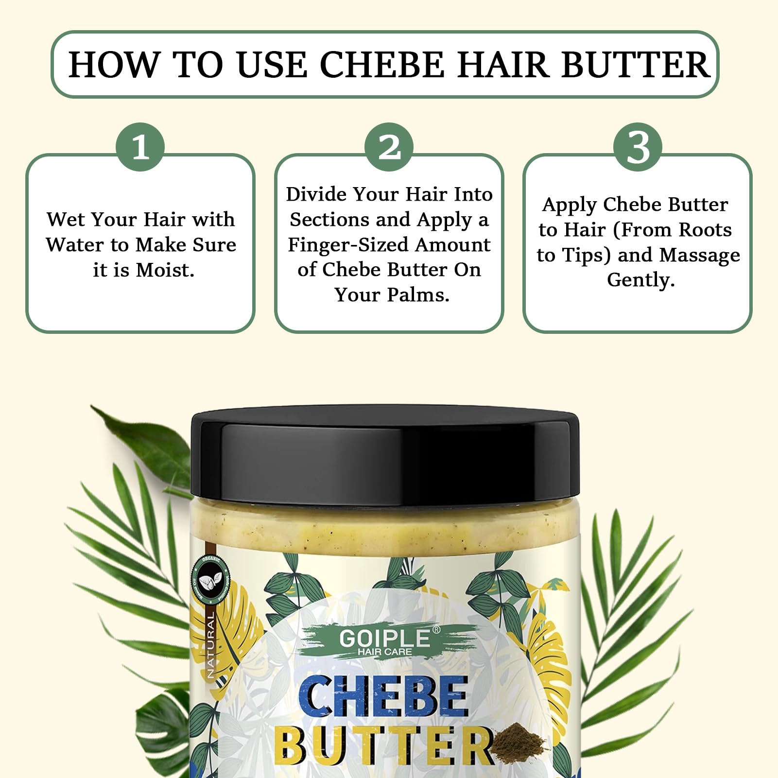 Chebne Chebe Butter: Nourishing Hair Care Solution – goiple care