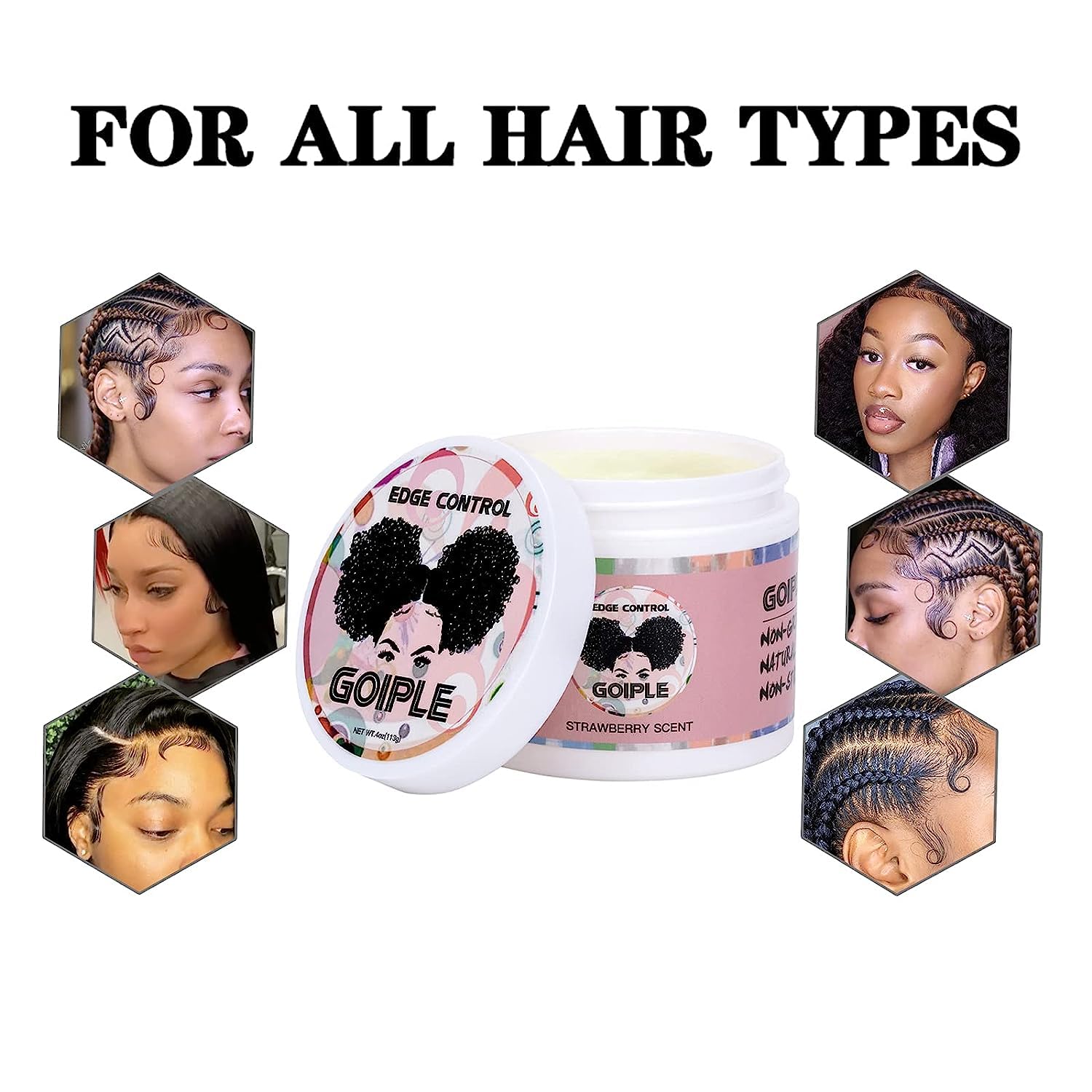 Edge Control Wax Strong Hold Non-greasy