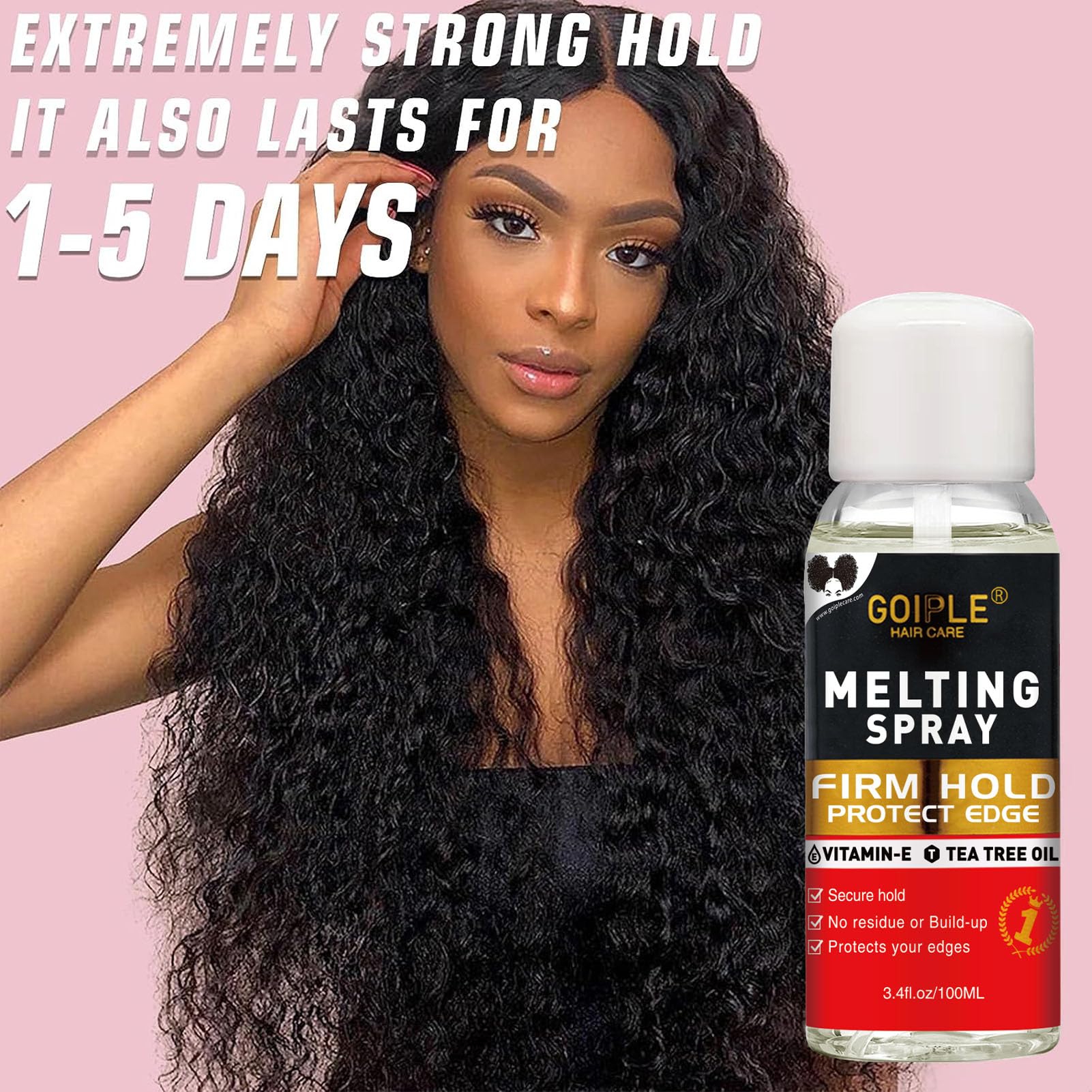 Lace Melting Spray Glue-Less Hair Adhesive for Wigs