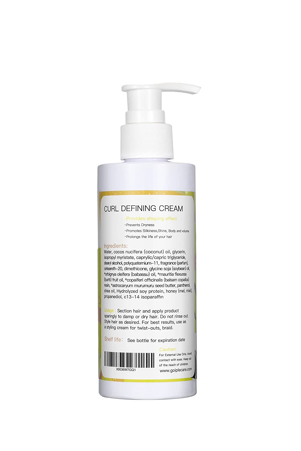 Curl Defining Cream for Curly Hair