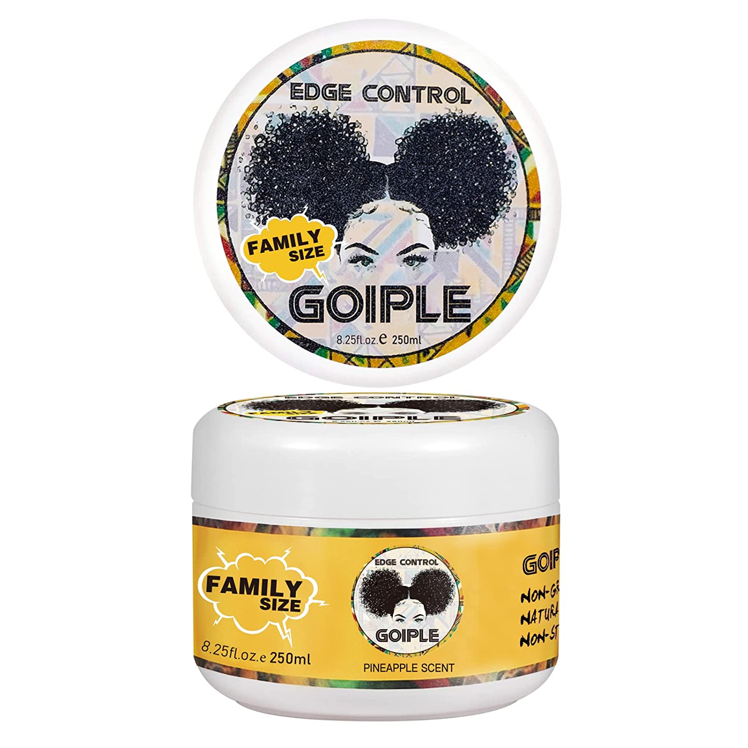 Extreme Hold Edge Control For Edge Smoother 8.25 Oz(Pineapple)