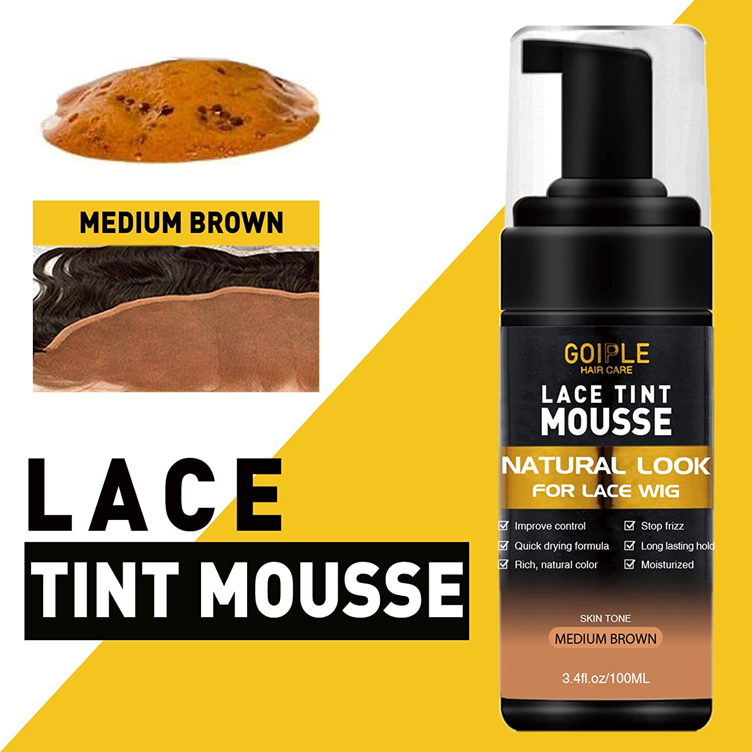 Lace Tint Melting Hair Mousse Set 3.4 fl.oz