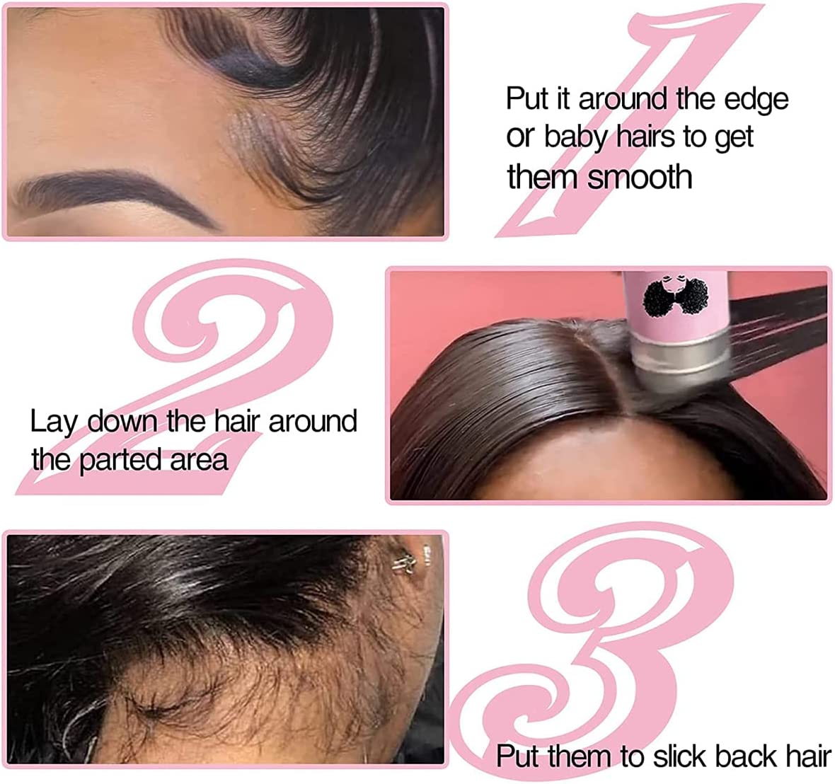 Pink Hot Comb Set: Stylish and Efficient Electric Hair