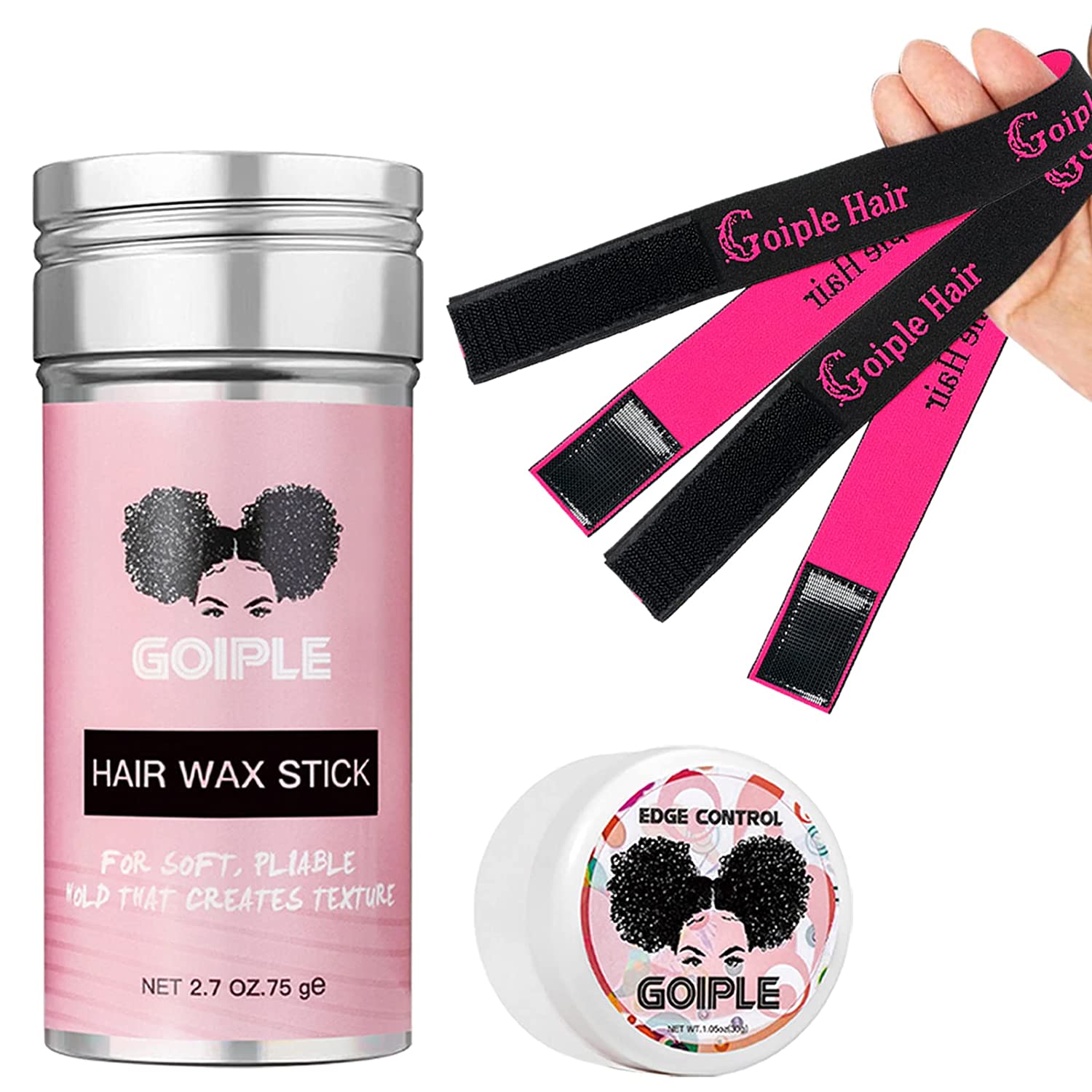 Hair Wax Stick for Hair Flyaways Set