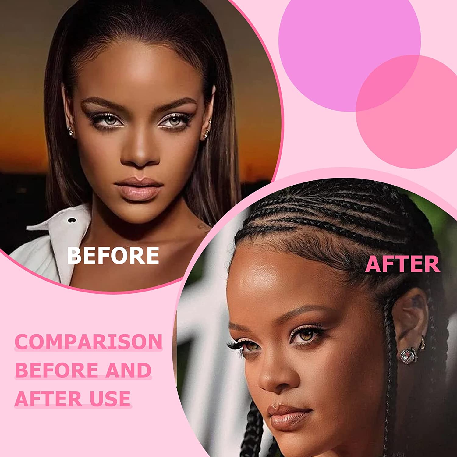 Strong Hold Braid Gel for Twist Set